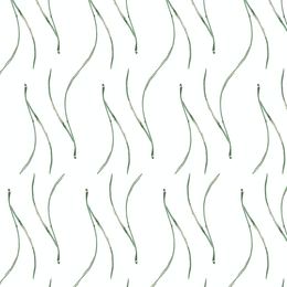 Mint art nouveau stripes pattern